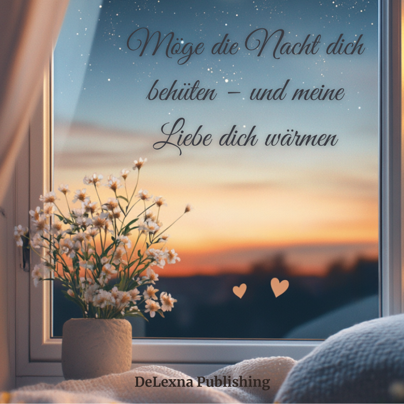 KI-erstelltes Bild
Ein Blick aus dem Fenster in die Nacht.
Bildtitel für einen lieben Menschen: Möge die Nacht dich behüten – und meine Liebe dich wärmen.